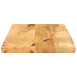 Bordplate 50x40x2,5 cm naturlig kant grovt heltre mangotre