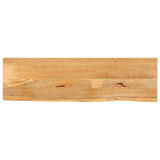 Bordplate med naturlig kant 100x30x2,5 cm heltre mango