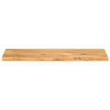 Bordplate med naturlig kant 100x30x2,5 cm heltre mango