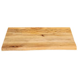 Bordplate naturlig kant 180x30x2,5 cm heltre mango