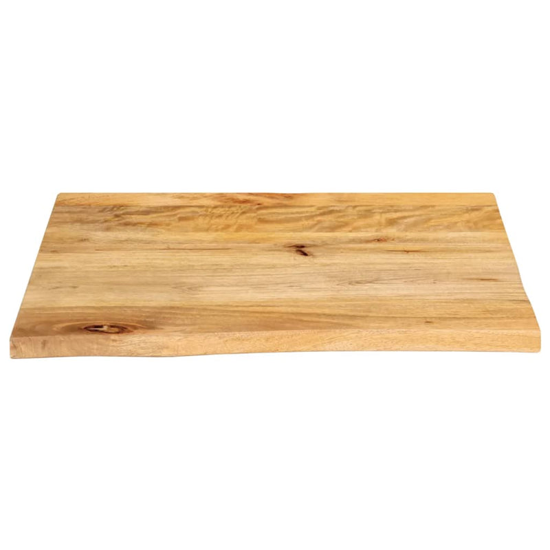 Bordplate naturlig kant 180x30x2,5 cm heltre mango