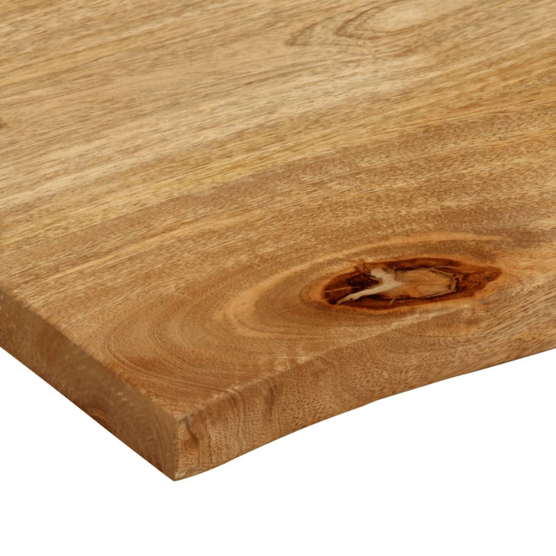 Bordplate naturlig kant 180x30x2,5 cm heltre mango