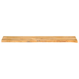 Bordplate 160x30x3,8 cm naturlig kant heltre mango