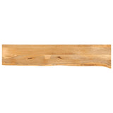 Bordplate naturlig kant 180x30x3,8 cm heltre mango