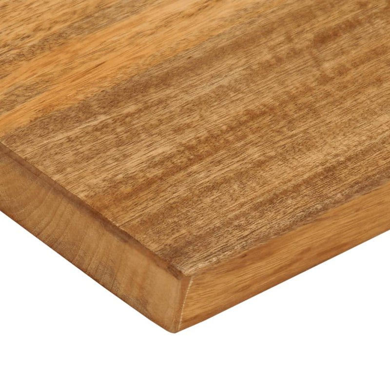 Bordplate med naturlig kant 50x20x2,5 cm heltre mango