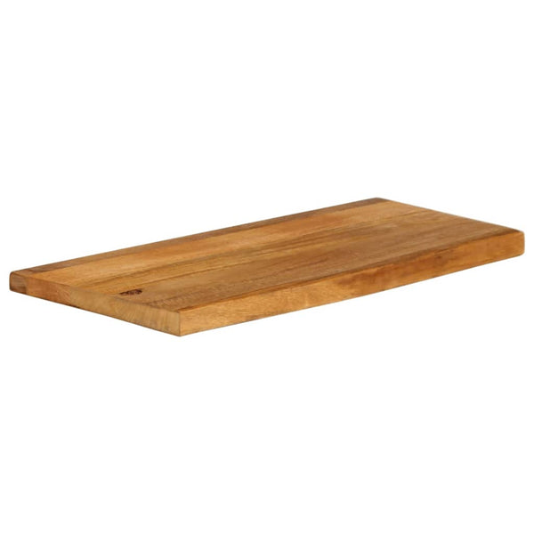 Bordplate med naturlig kant 70x20x2,5 cm heltre mango