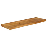 Bordplate med naturlig kant 110x20x2,5 cm heltre mango