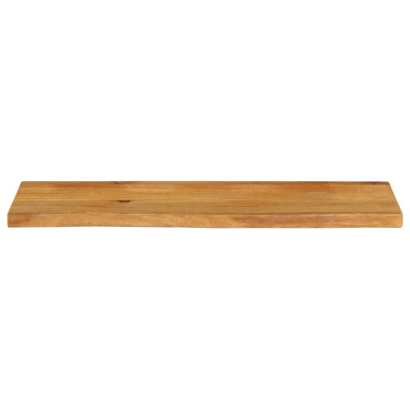 Bordplate med naturlig kant 110x20x2,5 cm heltre mango