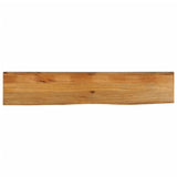 Bordplate naturlig kant 140x30x3,8 cm heltre mango