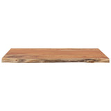 Sidebord 50x40x2,5 cm heltre akasie naturlig kant