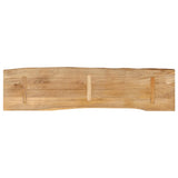 Bordplate 160x40x3,8 cm naturlig kant heltre mango