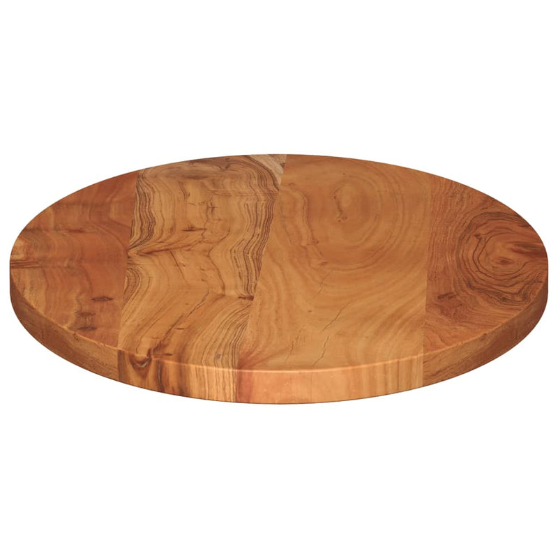 Bordplate 100x40x2,5 cm oval heltre akasie