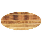 Bordplate 110x40x2,5 cm oval heltre mango