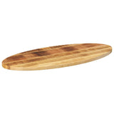 Bordplate 110x40x2,5 cm oval heltre mango