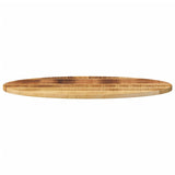 Bordplate 110x40x2,5 cm oval heltre mango