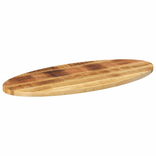 Bordplate 120x50x2,5 cm oval heltre mango