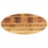 Bordplate 140x50x3,8 cm oval heltre mango