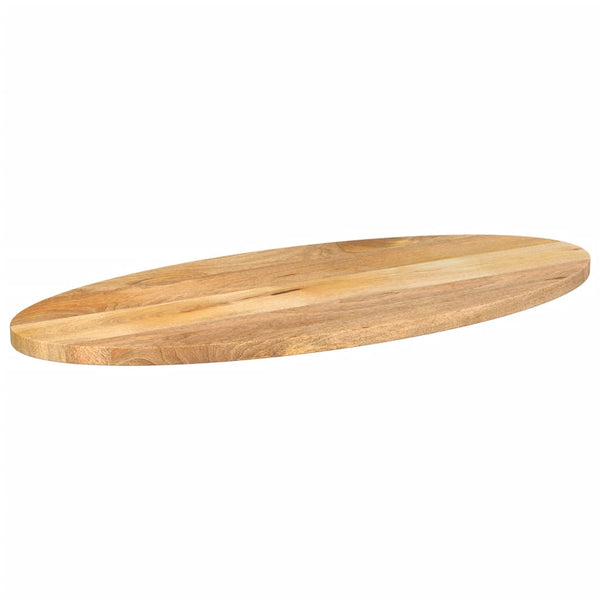 Bordplate 80x40x2,5 cm oval heltre mango