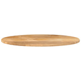 Bordplate 100x40x2,5 cm oval heltre mango