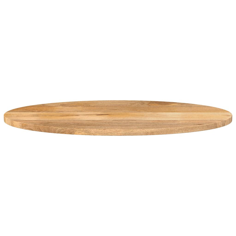 Bordplate 100x40x2,5 cm oval heltre mango