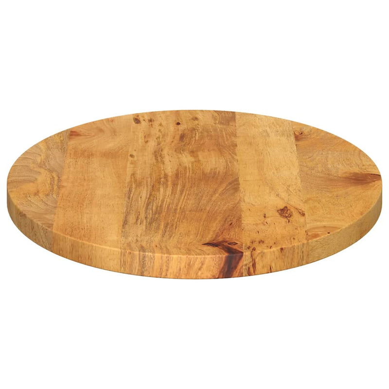 Bordplate 100x50x2,5 cm oval heltre mango