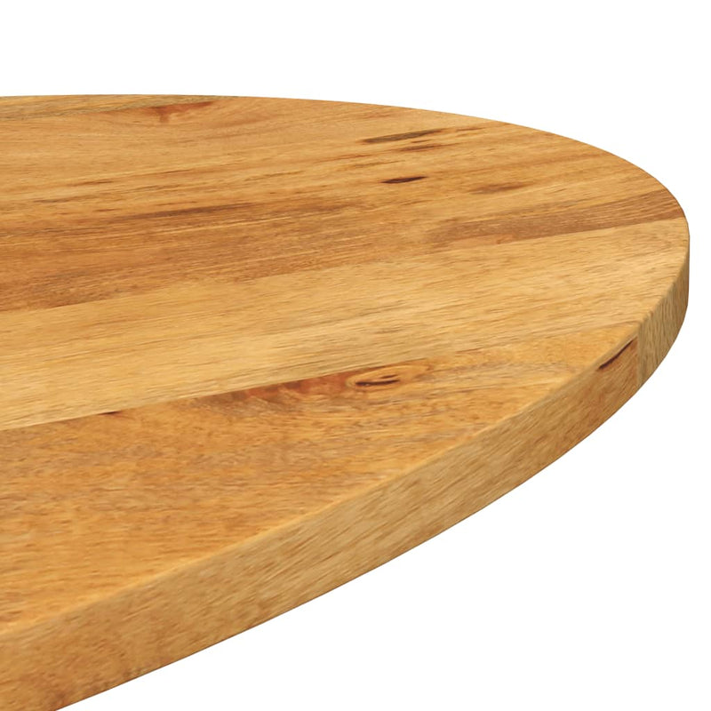 Bordplate 100x50x2,5 cm oval heltre mango