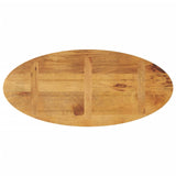 Bordplate 110x50x2,5 cm oval heltre mango