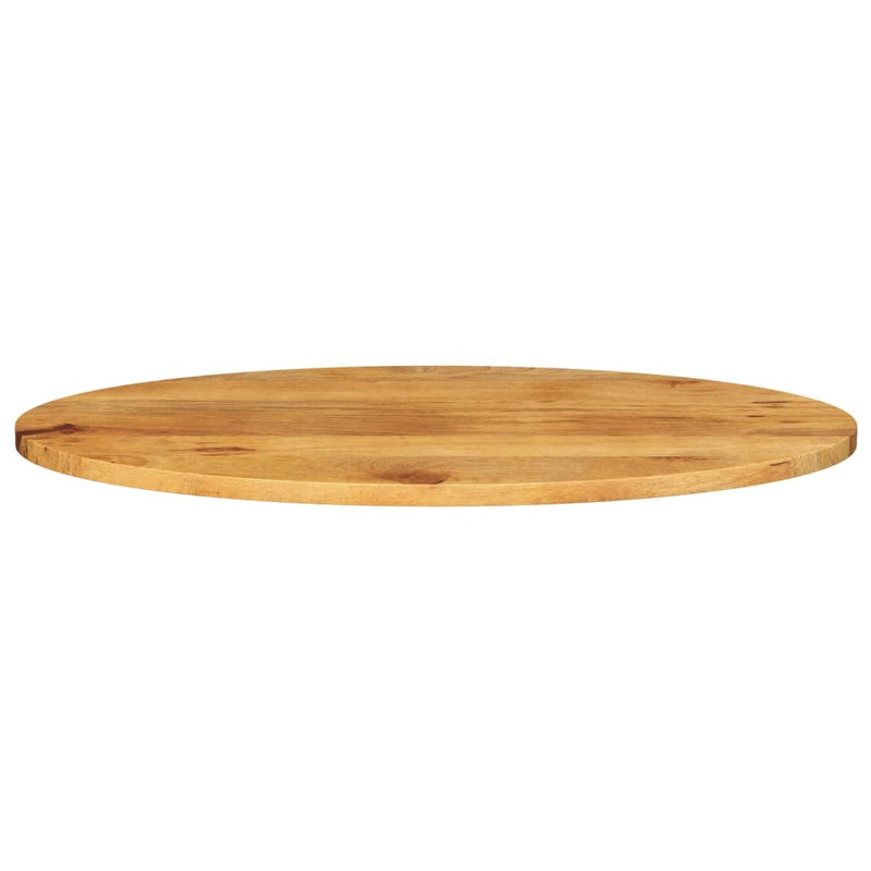 Bordplate 80x40x3,8 cm oval heltre mango