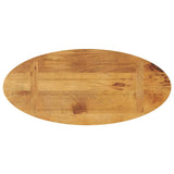 Bordplate 80x40x3,8 cm oval heltre mango