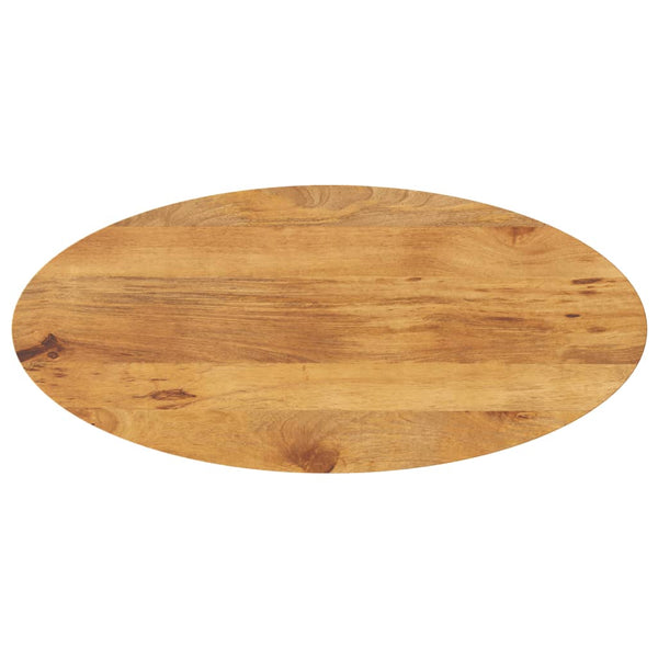 Bordplate 110x50x3,8 cm oval heltre mango