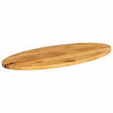 Bordplate 110x50x3,8 cm oval heltre mango