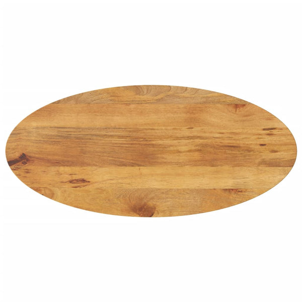 Bordplate 140x50x3,8 cm oval heltre mango