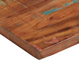 Bordplate 80x20x3,8 cm rektangulær gjenvunnet heltre