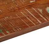 Bordplate 40x40x3,8 cm firkantet gjenvunnet heltre