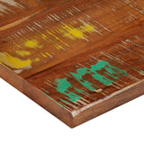 Bordplate 60x50x3,8 cm rektangulær gjenvunnet heltre