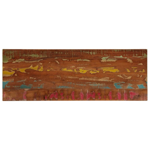 Bordplate 160x50x3,8 cm rektangulær gjenvunnet heltre