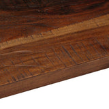 Bordplate 180x40x2,5 cm rektangulær gjenvunnet heltre