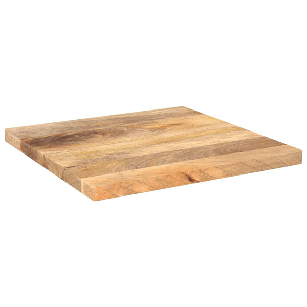 Bordplate 60x60x2,5 cm firkantet heltre mango