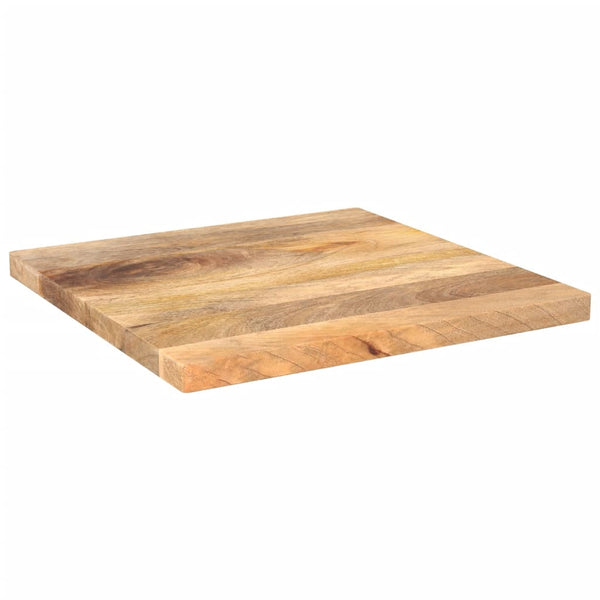 Bordplate 40x40x3,8 cm firkantet heltre mango