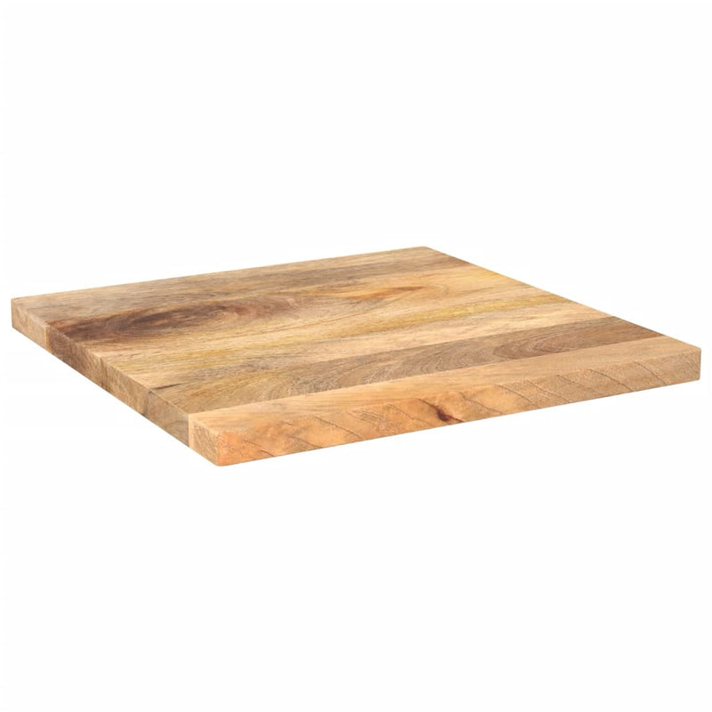 Bordplate 40x40x3,8 cm firkantet heltre mango