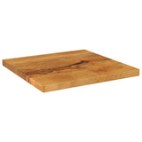 Bordplate 40x40x2,5 cm firkantet heltre mango