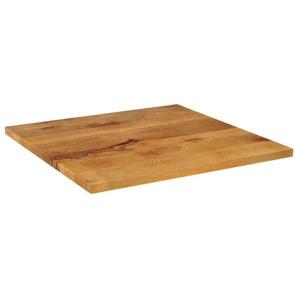 Bordplate 80x80x2,5 cm firkantet heltre mango