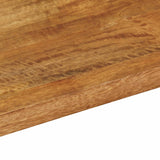 Bordplate 100x40x3,8 cm rektangulær heltre mango