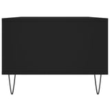 Salongbord svart 90x50x36,5 cm konstruert tre