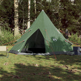 Campingtelt tipi 4 personer grønn vanntett