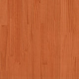 Salongbord voksbrun 80x50x40 cm heltre furu
