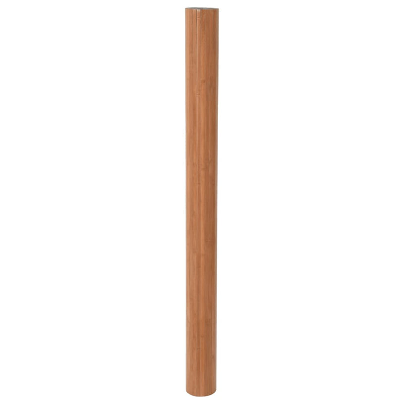 Romdeler brun 165x400 cm bambus