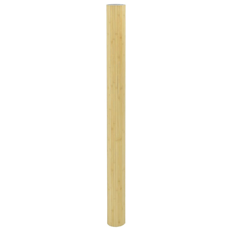 Romdeler lys naturell 165x800 cm bambus