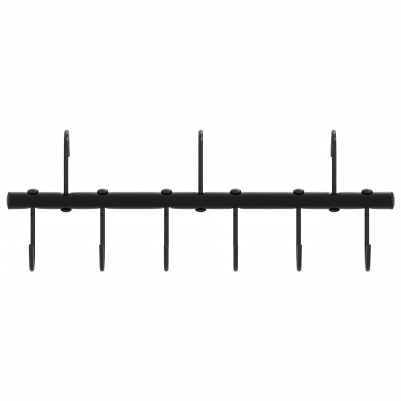 Hodelagshenger med 9 svingbare kroker svart stål