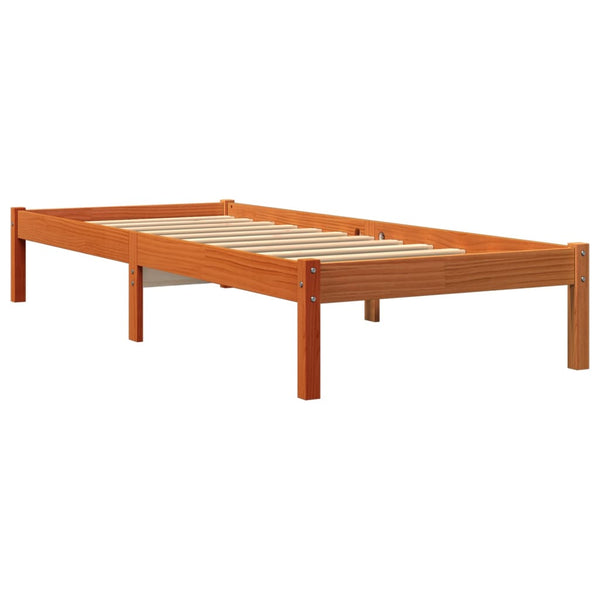 Dagseng voksbrun 90x190 cm heltre furu